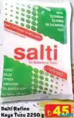 SALTİ RAFİNE KAYA TUZU 2250 G SALTİ RAFİNE KAYA TUZU 2250 G